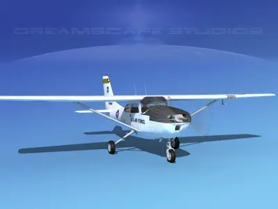 Cessna T-41 Mescalero USAF 1 3D model