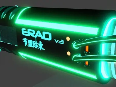 Erad Mashimo Low-poly 3D model
