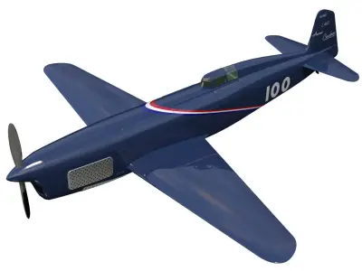 Caudron C460 3D model