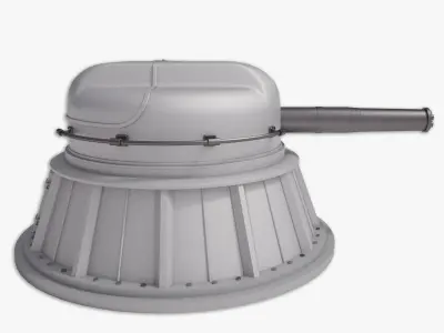 AK-630 gun  3D model