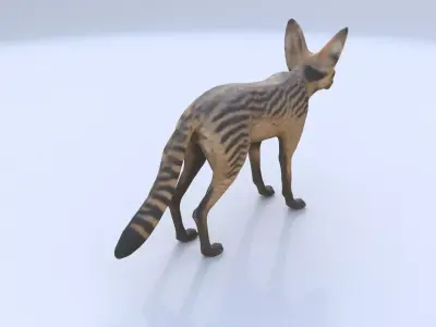 Aardwolf 3D model