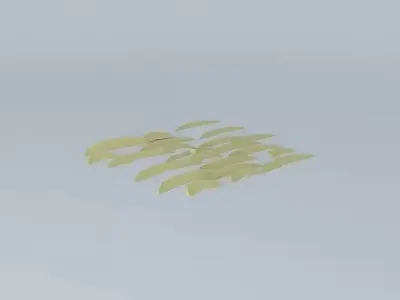 Ancient muslim desert fort 3D model