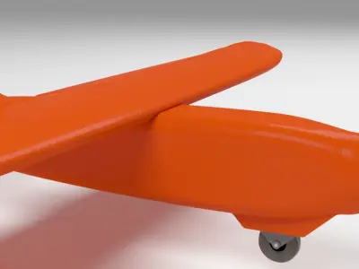 UAV Talon plane 3D model