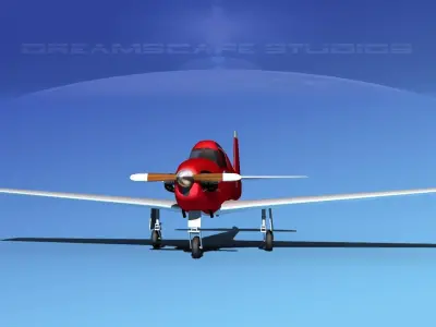 Mooney M-18 Mite V04 3D model