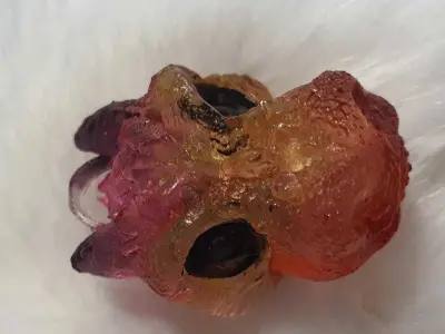 FEATHERED DRAGON VELOCIRAPTOR DINOSAUR JEWELLERY PENDANT 3D print model