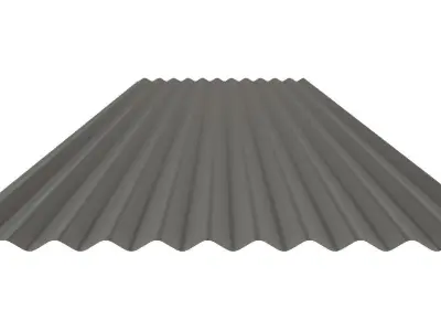 Standard facade panels 3D model