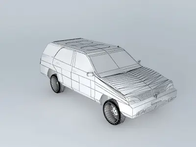 Jefferson Flyer Free 3D model