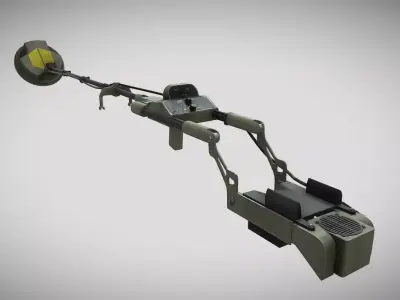 Mine Sweeper - AN PSS-14 Low-poly 3D model