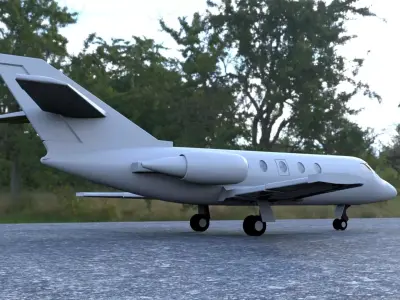 Dassault Falcon 200 3D model