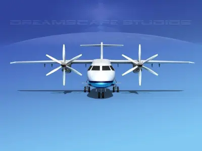 Dornier Do-328-130 Miami Express 3D model