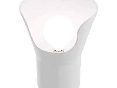  Eno Ceramic Xona Lamp Model, White 