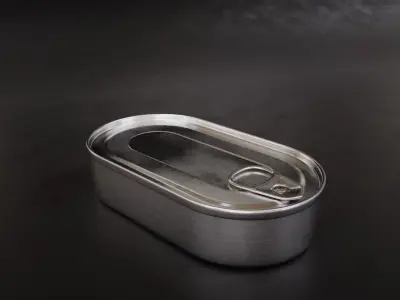 Tin Can Set 3D model