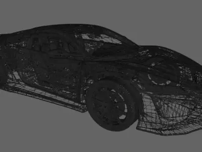 Acura NSX 3d Model Free 3D model