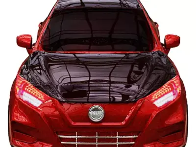 Nisson Car group Low-poly 3D model