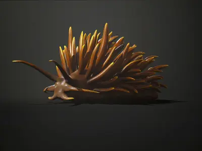 Scarlet Lady - Game Ready Low-poly 3D model Low-poly 3D model