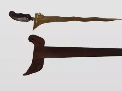 Balinese Keris 3D model