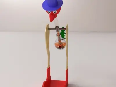 Drinking Bird 3D model