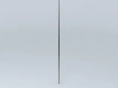 Lighting pole rotatory white castle with maringa Free 3D model