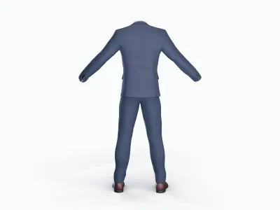 Business Clothing Male 3D model