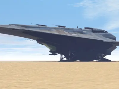 Proteus Cargo Ship 3D model