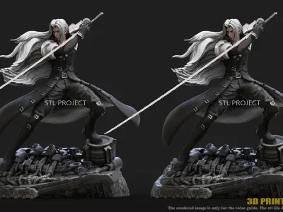 Sephiroth 3D print model