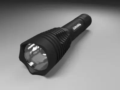Flashlight Convoy M1 3D model