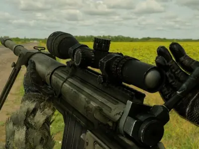 fps Snipers animations Low-poly 3D model