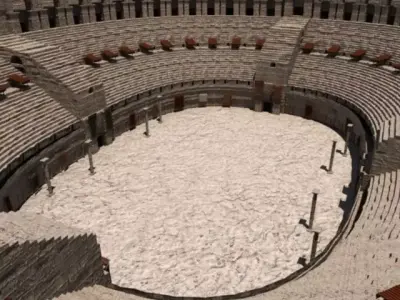 The Roman Colosseum 3D model