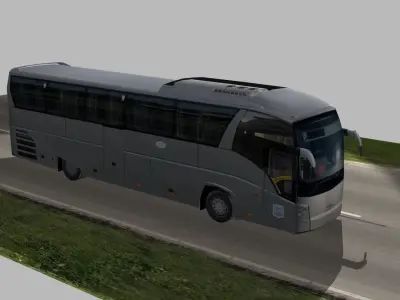 Maz 251 Low-poly 3D model
