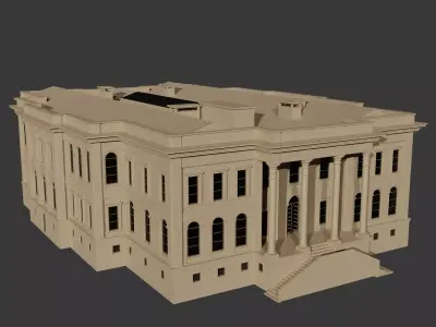 Istanbul Technical University Faculty of Management Building No2 3D model