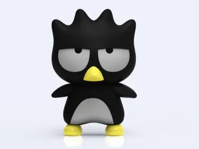 Badtz Maru  Low-poly 3D model