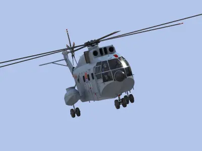 Changhe Z-8 3D model