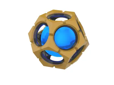 Sigma Hyperspheres - Overwatch - STL and CAD - Commercial 3D print model