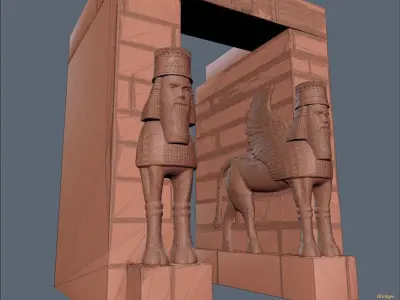 Gate of All Nations 3D model