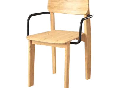  Timber Replica Foundation Chair Model 