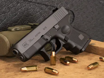 GLOCK 26 9mm 3D model