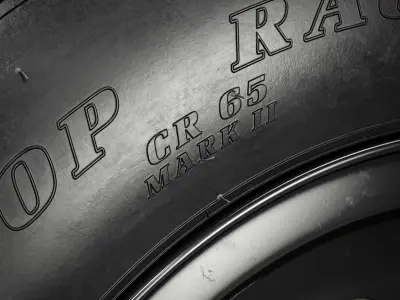 Dunlop 224 CR65 600L 15 R7 Revamped 3D model