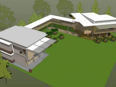 Cafe 2023-0001 3D model