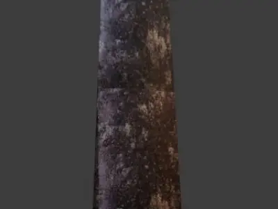 Black Clover Espada Asta Demon-Slayer Sword mesh 3D Free low-poly 3D model