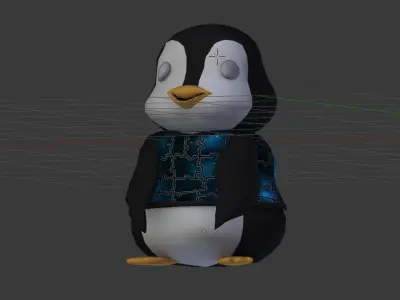 Penguin Friend 3D model