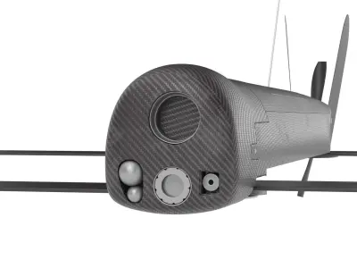 AeroVironment Switchblade 300 Missile Predator Drone 3D model