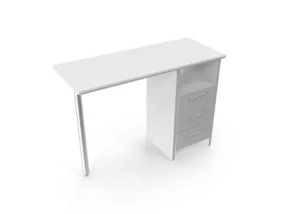 Manicure table C Free 3D model