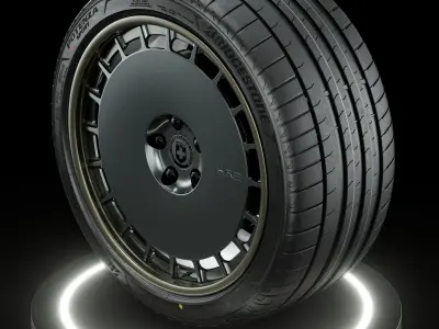 Bridgestone Potenza Sport 275 35 R19 100Y 3D model