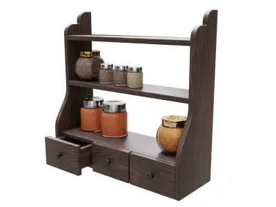 Spice Rack Free 3D model