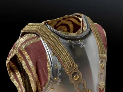 SOLDIER Napoleon Cuirass 3D model