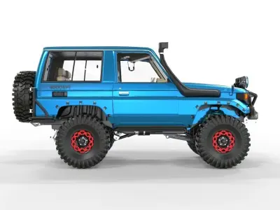 Toyota Land Cruiser 70 1998 Ecotechene Edition 3D model