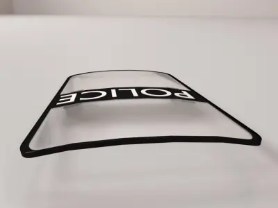 Riot Shield 3D model