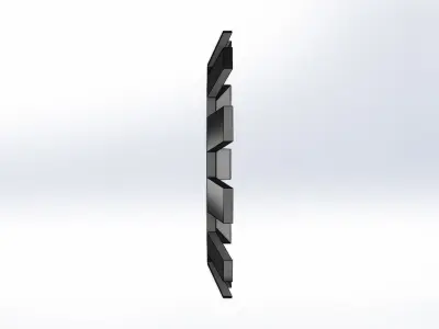 Arruela de Fixacao SKF MB 3 Fixing Washer 3D model