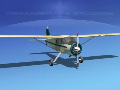 Dehaviland DH-2 Beaver SL06 3D model