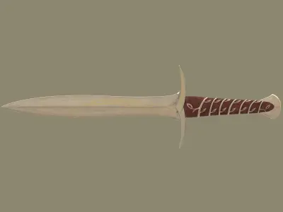 Sting dagger 3D model